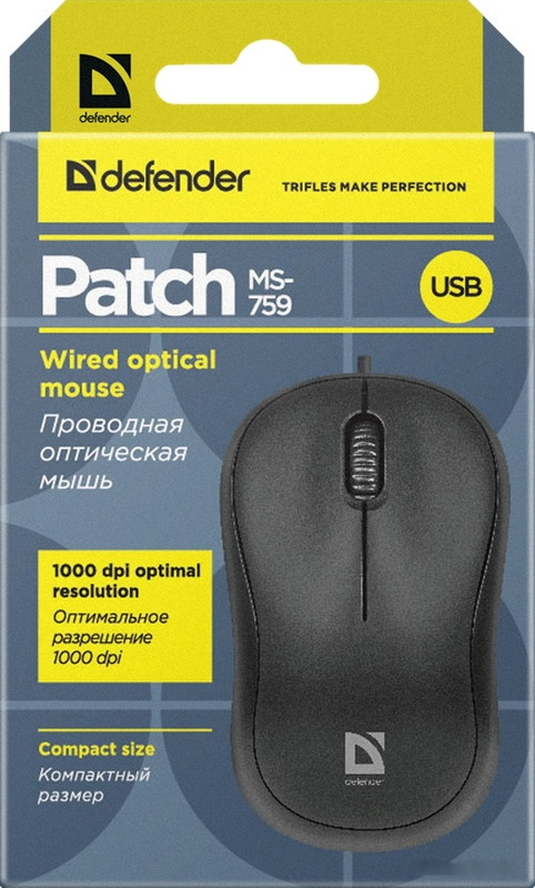 Мышь Defender Patch MS-759