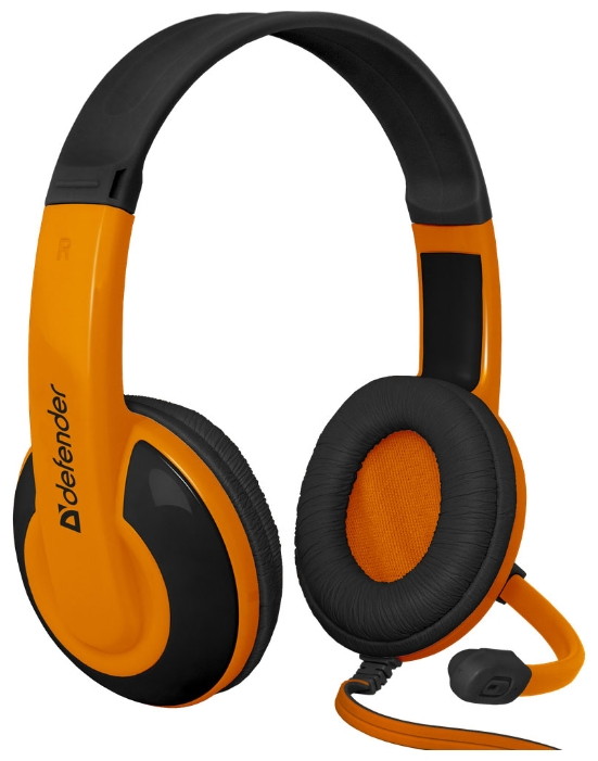 Компьютерная гарнитура Defender Warhead G-120 (Black/Orange)