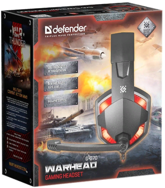 Наушники Defender Warhead G-370