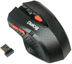 Игровая мышь DIALOG MROP-09U (Black) - фото