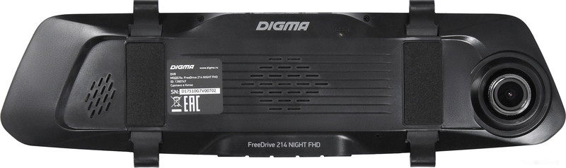 Видеорегистратор-зеркало DIGMA FreeDrive 214 Night FHD