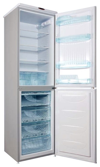 Холодильник с нижней морозильной камерой DON R 299 металлик