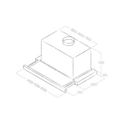 Вытяжка Elica ELITE14 LUX GRIX/A/50 - фото2