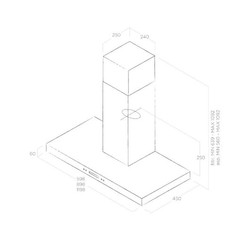 Вытяжка Elica SPOT PLUS IX/A/60 - фото2