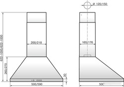 Кухонная вытяжка Elikor Вента 60П-650-К3Д (белый) - фото2