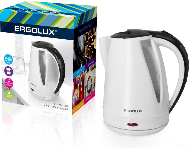 Электрический чайник Ergolux ELX-KP02-C32