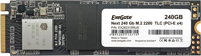 SSD Exegate Next 240GB EX282315RUS