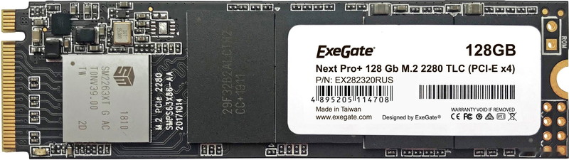 SSD Exegate Next Pro+ 128GB EX282320RUS