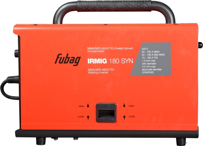 Сварочный инвертор FUBAG IRMIG 180 SYN 31446.1