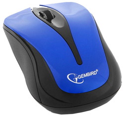 Мышь Gembird MUSW-325-B Blue USB - фото2