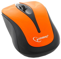 Мышь Gembird MUSW-325-O Orange USB - фото