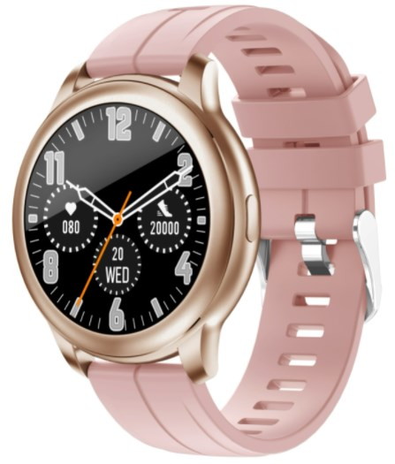 Умные часы Globex Smart Watch Aero V60 (розовый)