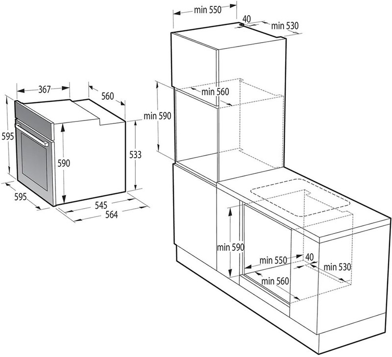 Духовой шкаф Gorenje BO6717E03X