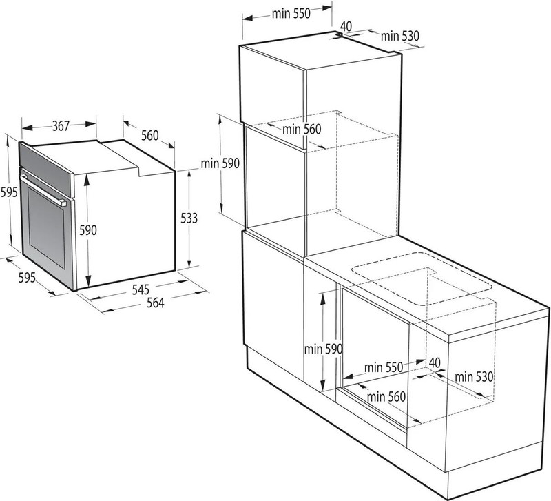 Духовой шкаф Gorenje BOSX6737E03B