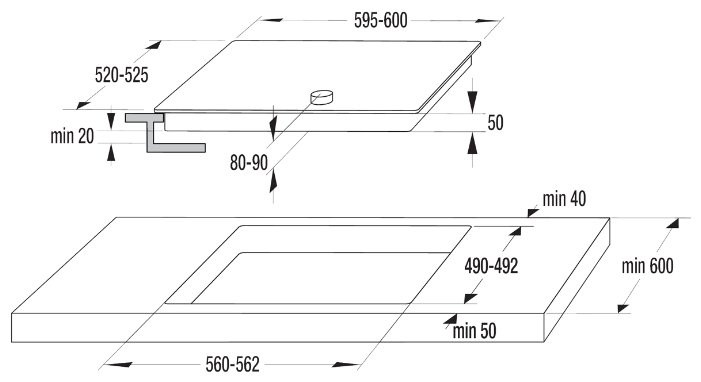 Варочная панель Gorenje EC 642 CLB