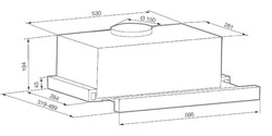 Вытяжка Graude DHF 60.0 W - фото2