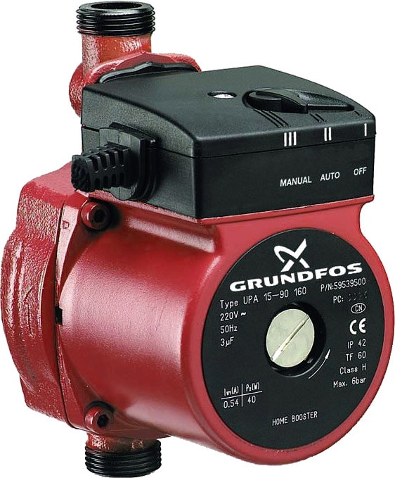 Циркуляционный насос Grundfos UPA 15-90 160