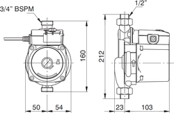 Циркуляционный насос Grundfos UPA 15-90 160 - фото2