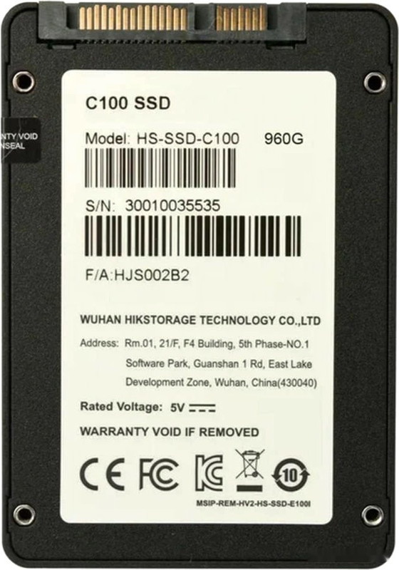 SSD Hikvision C100 960GB HS-SSD-C100/960G