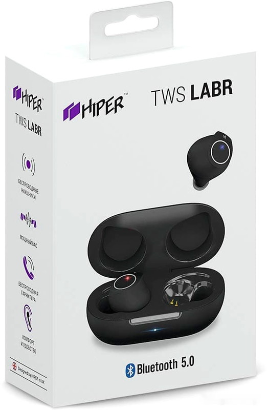 Наушники HIPER TWS Labr