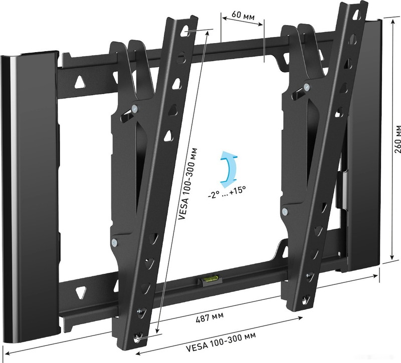 Кронштейн Holder LCD-T3929 (черный)