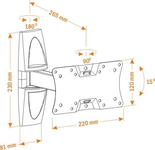 Кронштейн Holder LCDS–5063