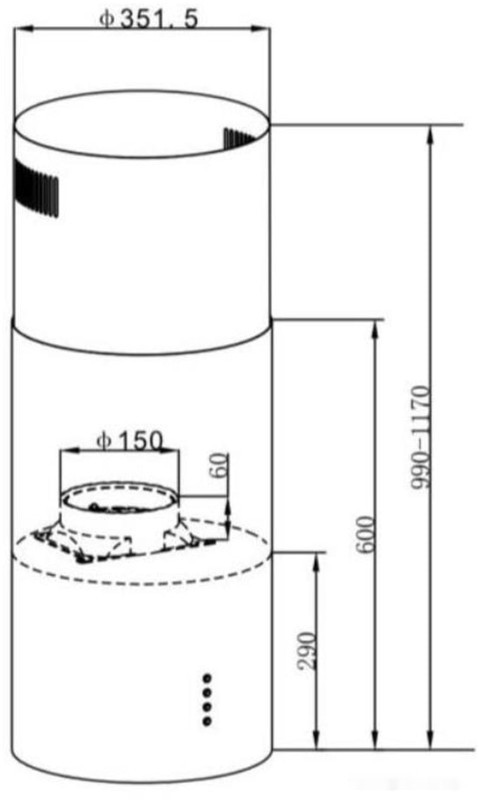 Кухонная вытяжка HOMSair Art 1050IS 35 (белый)