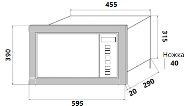 Микроволновая печь HOMSair MOB205WH