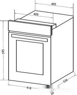 Электрический духовой шкаф HOMSair OES456BK - фото2