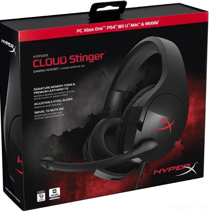 Наушники HyperX Cloud Stinger (черный)