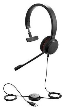 Компьютерная гарнитура Jabra EVOLVE 20 MS Mono