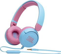 Наушники JBL JR310 (голубой/розовый) - фото