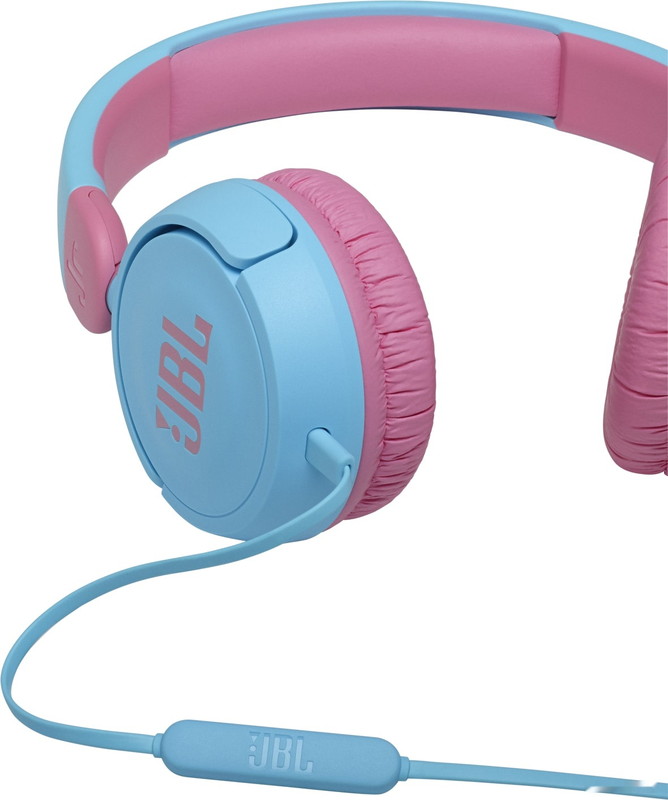 Наушники JBL JR310 (голубой/розовый)