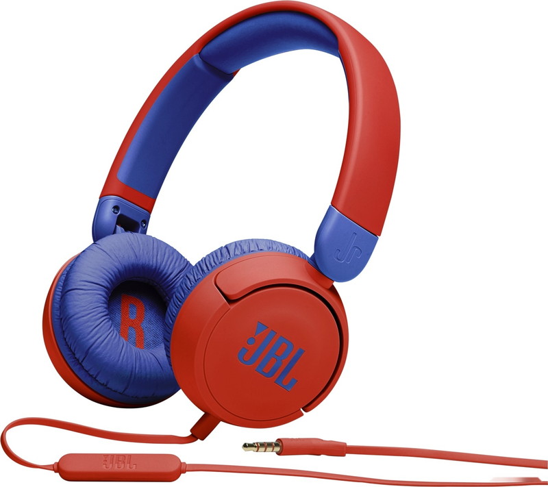 Наушники JBL JR310 (красный/синий)