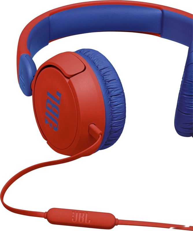 Наушники JBL JR310 (красный/синий)