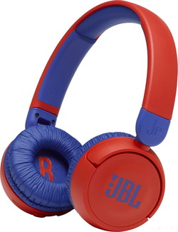 Наушники JBL JR310BT (красный/синий) - фото