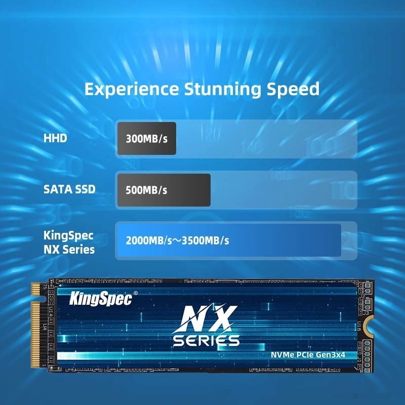 SSD KingSpec NX-128-2280 128GB