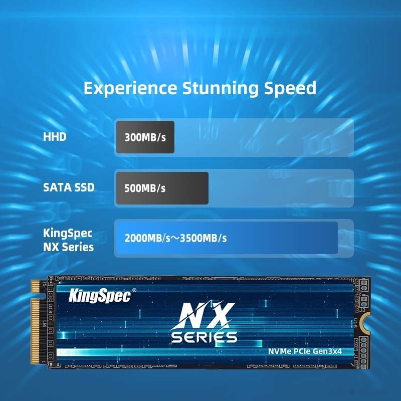 SSD KingSpec NX-1TB-2280 1TB