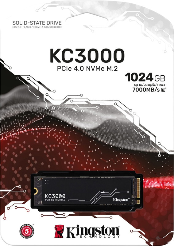 SSD Kingston KC3000 1TB SKC3000S/1024G