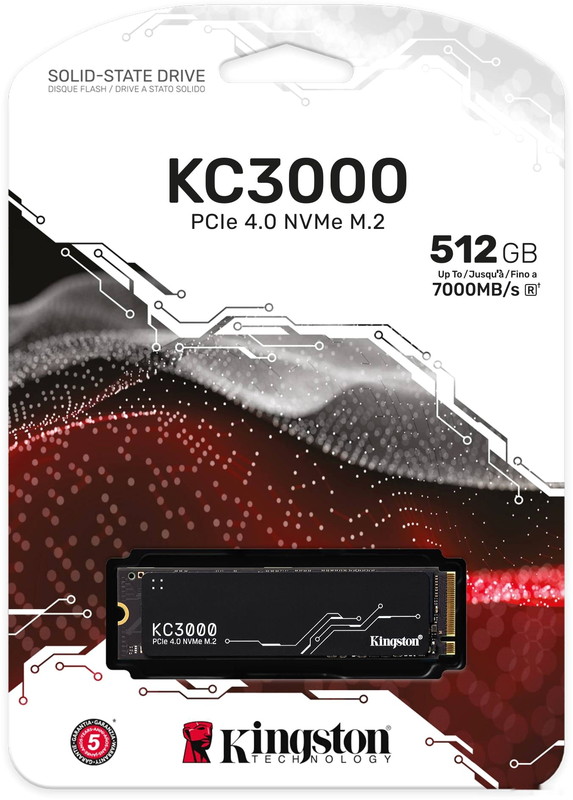 SSD Kingston KC3000 512GB SKC3000S/512G