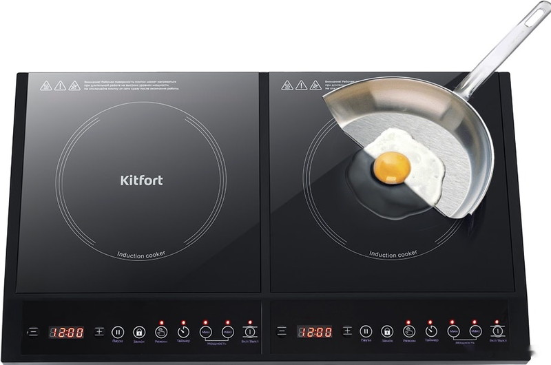 Настольная плита Kitfort KT-122