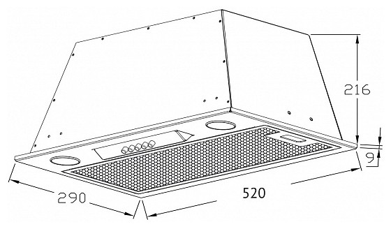 Вытяжка Korting KHI 6530 N