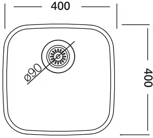 Кухонная мойка Kromevye Undermount EX 007