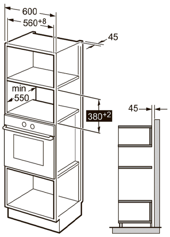 Микроволновая печь встраиваемая Kuppersberg HMW 650 BX