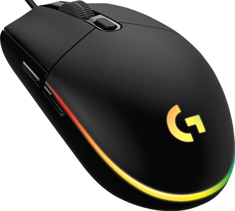 Игровая мышь Logitech G203 Lightsync (черный)