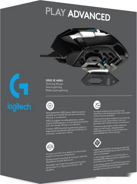 Игровая мышь Logitech G502 Hero SE