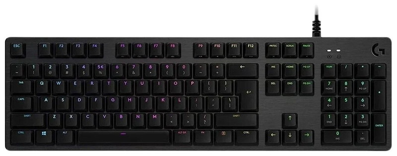 Клавиатура Logitech G512 Carbon GX Brown USB Black