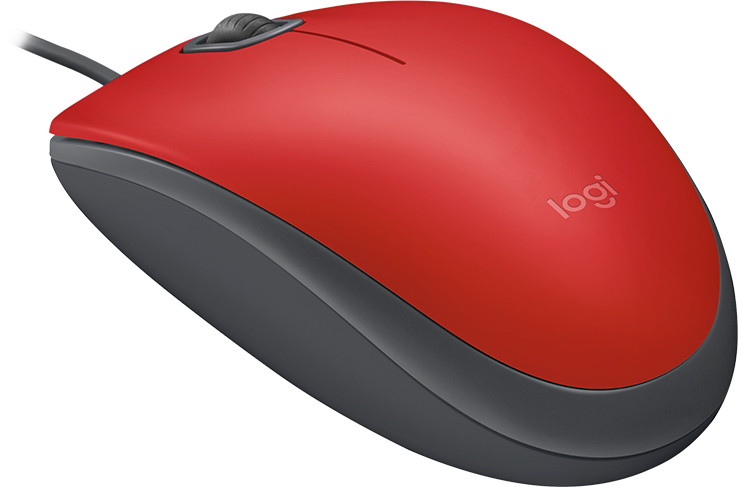 Мышь Logitech M110 Silent (Red)