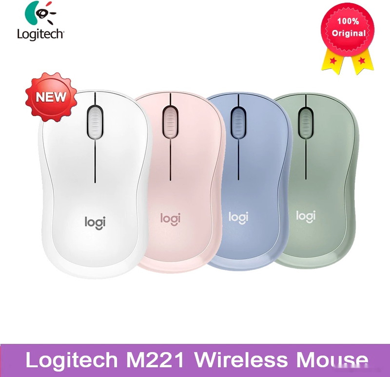 Мышь Logitech M221 (розовый)