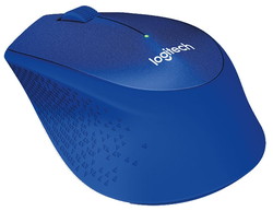 Мышь Logitech M330 SILENT PLUS Blue USB - фото2